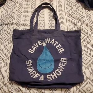 Pink - Victoria's Secret Tote - Save Water